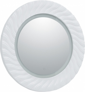 Зеркало Aquanet Милан 80 241821 с подсветкой Белый глянец