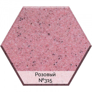 Смеситель для кухни AquaGranitEx C-6040 (315) Розовый