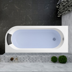 Акриловая ванна Lavinia Boho Art II 3713170L, усиленный армированный корпус ванны, 170x72,5 см (левый разворот)