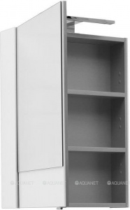 Зеркальный шкаф Aquanet Верона 50 L 207763 подвесной Белый