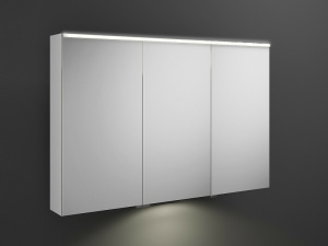 Зеркальный шкаф Burgbad Eqio 120 L SPGT120LF2009 с подсветкой Белый