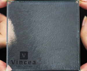 Шторка на ванну Vincea VSB-12114CH-L 114x140 профиль Хром стекло шиншилла
