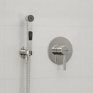 Гигиенический душ со смесителем WasserKRAFT Main A04156 Хром