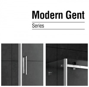 Душевой уголок Gemy Modern Gent S25191B-A6-90 150х90 профиль Хром стекло прозрачное