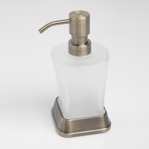 Дозатор для жидкого мыла WasserKRAFT Exter K-5599 Светлая бронза
