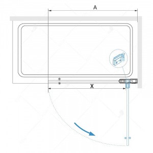 Шторка на ванну RGW Screens SC-102 70x150 011110207-31 профиль Хром стекло тонированное