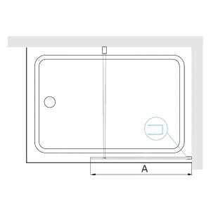 Шторка на ванну RGW Screens SC-050B 60x150 351105006-14 профиль Черный стекло прозрачное