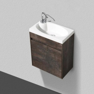 Тумба под раковину BelBagno Pietra Mini 46 PIETRA MINI-460-1A-SO-PT-L подвесная Stone