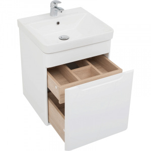 Комплект мебели для ванной Aquanet София 50 203648 подвесной Белый
