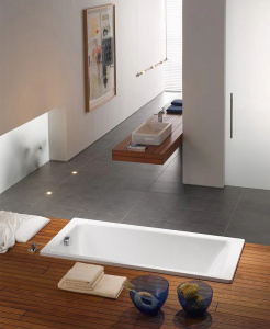 Стальная ванна Kaldewei Puro 652 170x75 256200013001 с покрытием Easy-clean