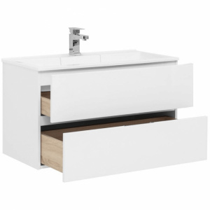Комплект мебели для ванной Aquanet Алвита 90 237349 подвесной Белый