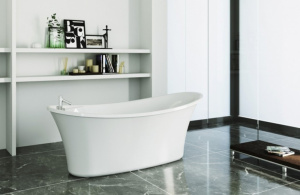 Акриловая ванна BelBagno BB302 167x75 Белая