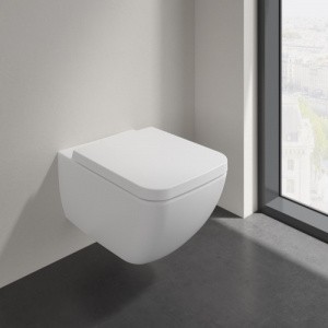 Подвесной безободковый унитаз Villeroy & Boch Venticello 4611R0RW