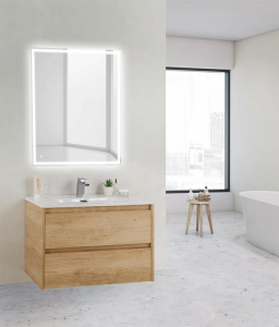 Тумба под раковину BelBagno KRAFT 39-700/390-2C-SO-RNN подвесная Rovere Nebrasca Nature