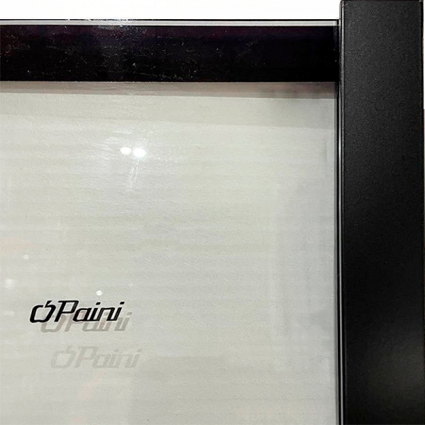 Душевая перегородка Paini 90 Walk-In 90F профиль Черный матовый стекло прозрачное