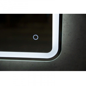 Зеркало BelBagno SPC-MAR 100 с кнопочным выключателем с подсветкой, SPC-MAR-1000-600-LED-BTN