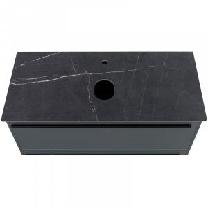 Столешница под раковину La Fenice Granite 90 FNC-03-VS03-90 Черный мрамор