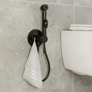 Гигиенический душ со смесителем Iddis 003BLR0i08 Черный