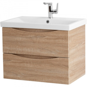 Тумба Rovere Bianco 66,4 см BelBagno Marino MARINO-CER-700-2C-SO-WO-P