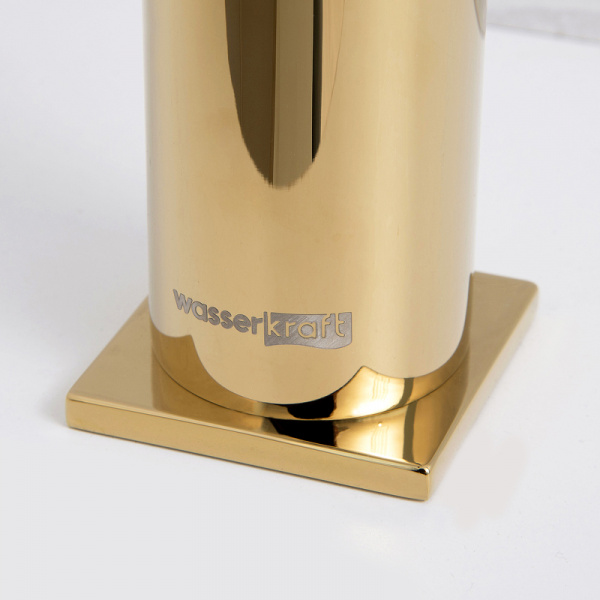 Смеситель для раковины WasserKRAFT Sauer 7103H Золото