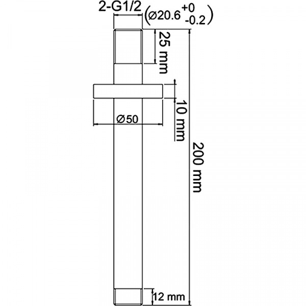 Душевая система WasserKRAFT Alme A171568 Thermo с термостатом Хром