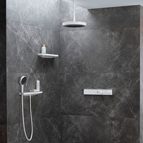 Боковой душ Hansgrohe Rainfinity 26243000 с полкой Хром