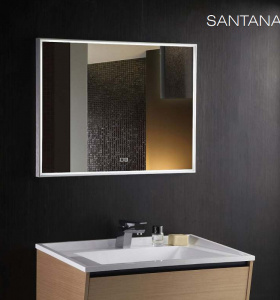 Зеркало Silver Mirrors Santana 80 LED-00002259 с подсветкой с сенсорным выключателем и подогревом