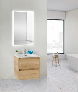 Тумба под раковину BelBagno KRAFT 39-600/390-2C-SO-RNN подвесная Rovere Nebrasca Nature