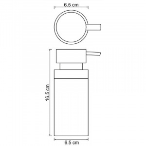 Дозатор для жидкого мыла WasserKRAFT Berkel K-4999 Хром