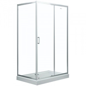 Душевая дверь Aquanet SD-1000A 100 273604 профиль Хром стекло прозрачное