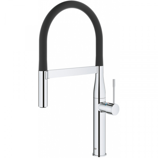 Смеситель для кухни Grohe Essence New 30294000 Хром Черный