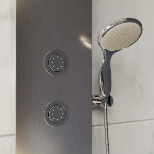 Душевая панель RGW Shower Panels SP-06 21140106-10 Матовый хром
