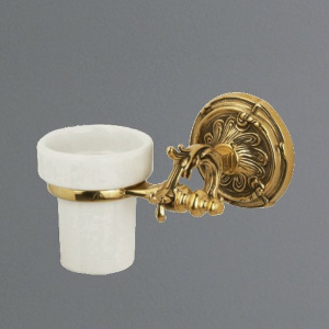 Стакан для зубных щеток Art&Max Barocco AM-1787-Do-Ant Античное золото
