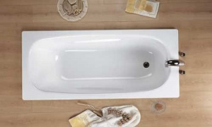 BLB UNIVERSAL ANATOMICA Стальная ванна 170*75 белая, без отверстий для ручек
