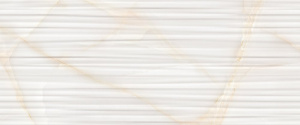Настенная плитка Global Tile 10100001331 60х25 бежевая глянцевая под мрамор / полосы