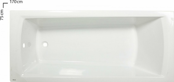 Акриловая ванна Ravak Domino ‎Plus 170x75 C631R00000 без гидромассажа