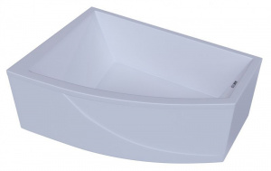 Ванна акриловая Aquatek Оракул 180 x 125 см с фронтальным и боковым экранами, белая, левая/правая