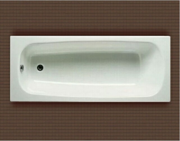 Чугунная ванна Roca Continental 170x70 21291100R с противоскользящим покрытием
