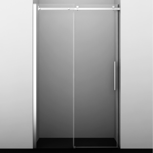 Душевая дверь WasserKRAFT Alme 120 15R05 профиль Хром стекло прозрачное