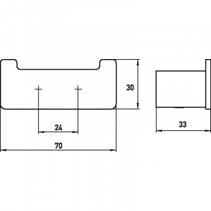 Крючок двойной Emco Loft 0575 133 02