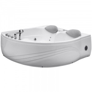 Акриловая гидромассажная ванна 175х160 см Black & White Galaxy 5005000