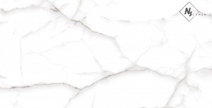 Керамогранит NS Ceramic NSC1276 60x120 белый глянцевый под мрамор