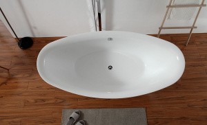 Акриловая ванна Abber AB9248 180x87 без гидромассажа