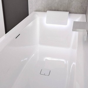 Акриловая ванна Riho Still Square 170x75 B100004005 (BR0200500K00131) LED L без гидромассажа