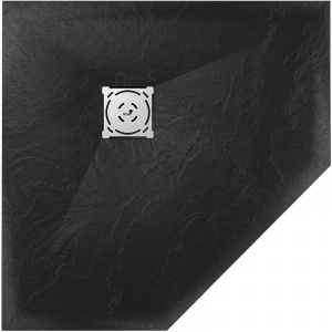Душевой поддон из искусственного камня RGW Stone Tray ST/T-B 90x90 16155099-04 Черный