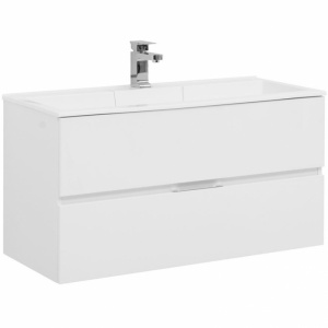 Комплект мебели для ванной Aquanet Алвита 100 237360 подвесной Белый