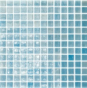 Мозаика Togama Niebla Piscina Pool & Wellness SPA 34x34 голубая глянцевая / рельефная под камень