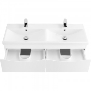 Тумба Bianco Lucido 117,2 см BelBagno Marino MARINO-CER-1200-4C-SO-2-BL-P