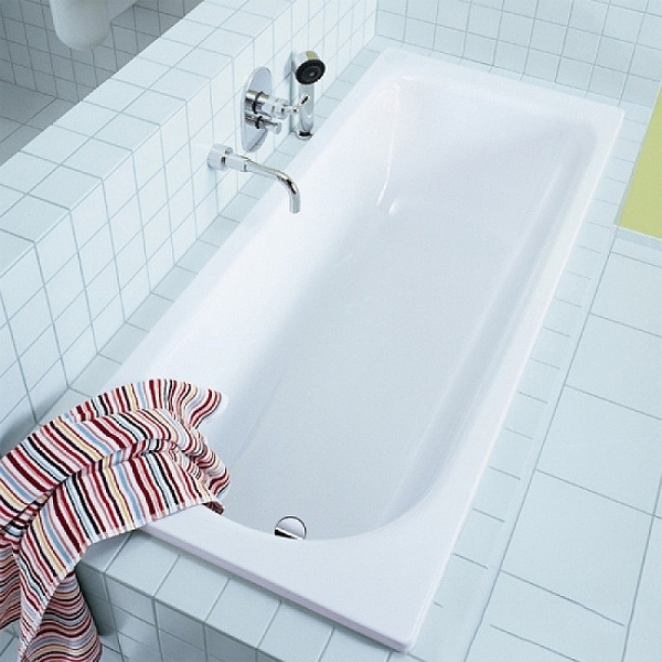 Стальная ванна Kaldewei Saniform Plus 375-1 180x80 112800013001 с покрытием Easy-clean