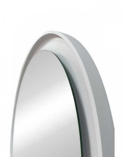 Зеркало Art&Max Napoli AM-Nap-600-DS-F-White с подсветкой с бесконтактным выключателем Белое матовое